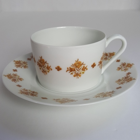 Vintage Limoges France Porcelain Teacup&Saucer - Picture 3 of 8